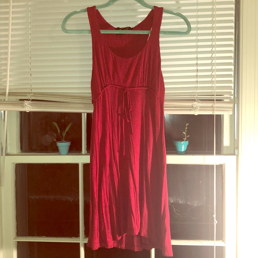 Red dress
